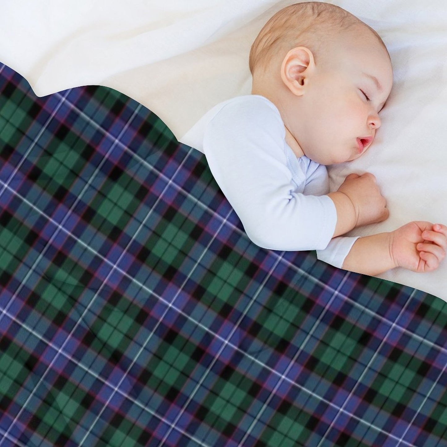 Clan Mitchell Tartan Multi-functional Throw Blanket