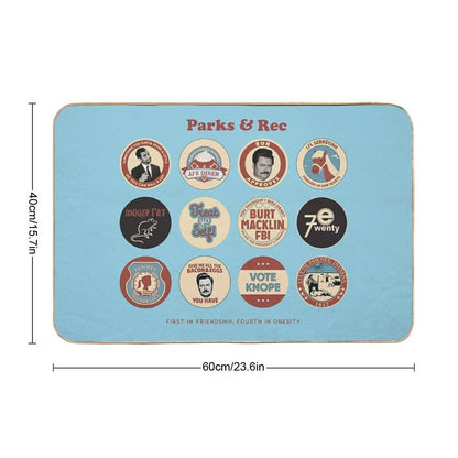 Parks And Rec  Toxin-Free Bath Mat