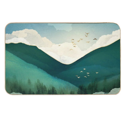 Emerald Hills  Stain-Proof Bath Mat