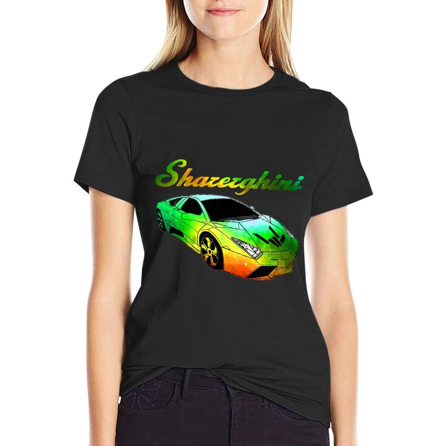Kids Sharerghini Sharerghini Merch for Kids  Slim-fit Cut T-Shirt