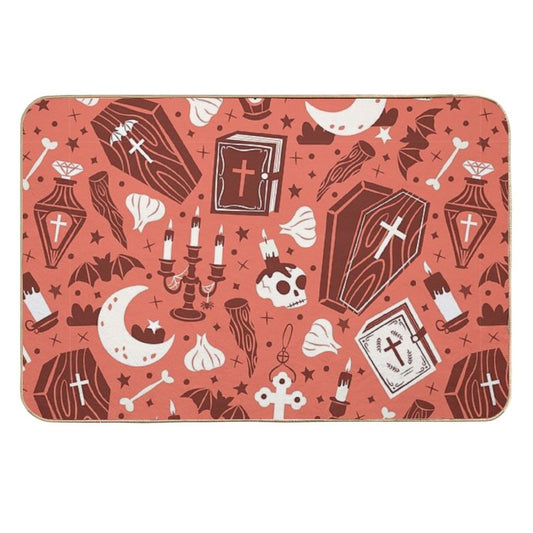 Vampire Vibes  Absorbent Bath Mat