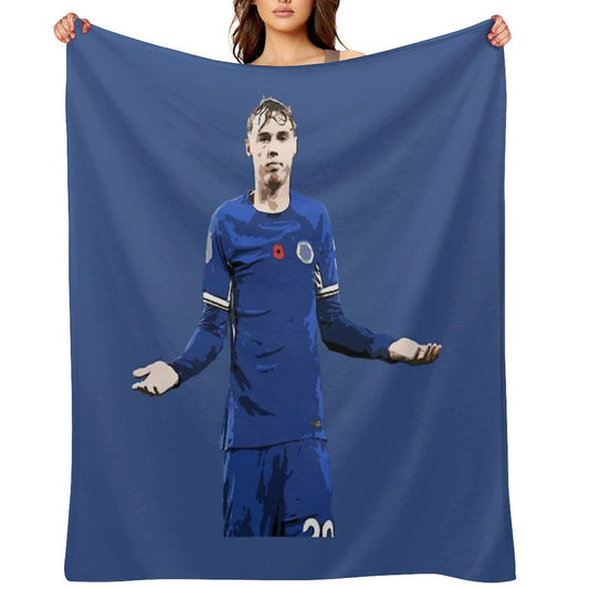 Cole Palmer Wrinkle-free Throw Blanket