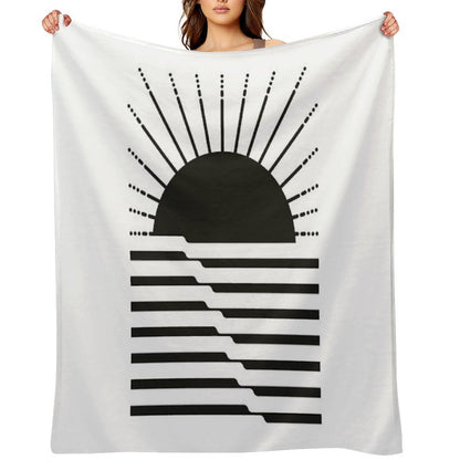 Waves Lightweight Throw Blanket