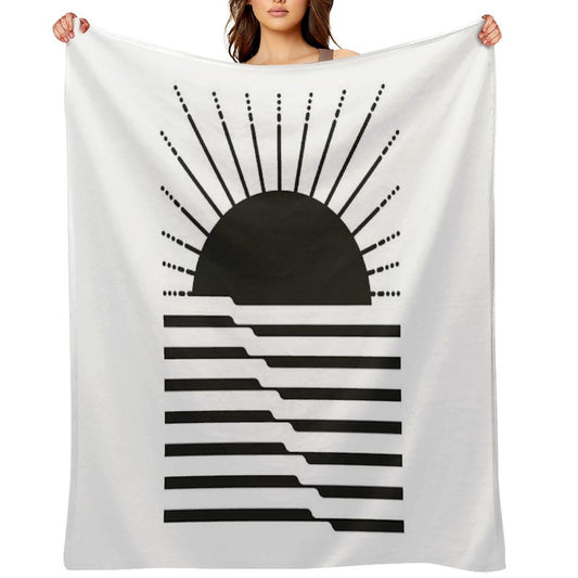 Waves Lightweight Throw Blanket