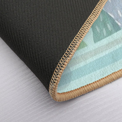 Cactus  Dirt-Trapping Bath Mat