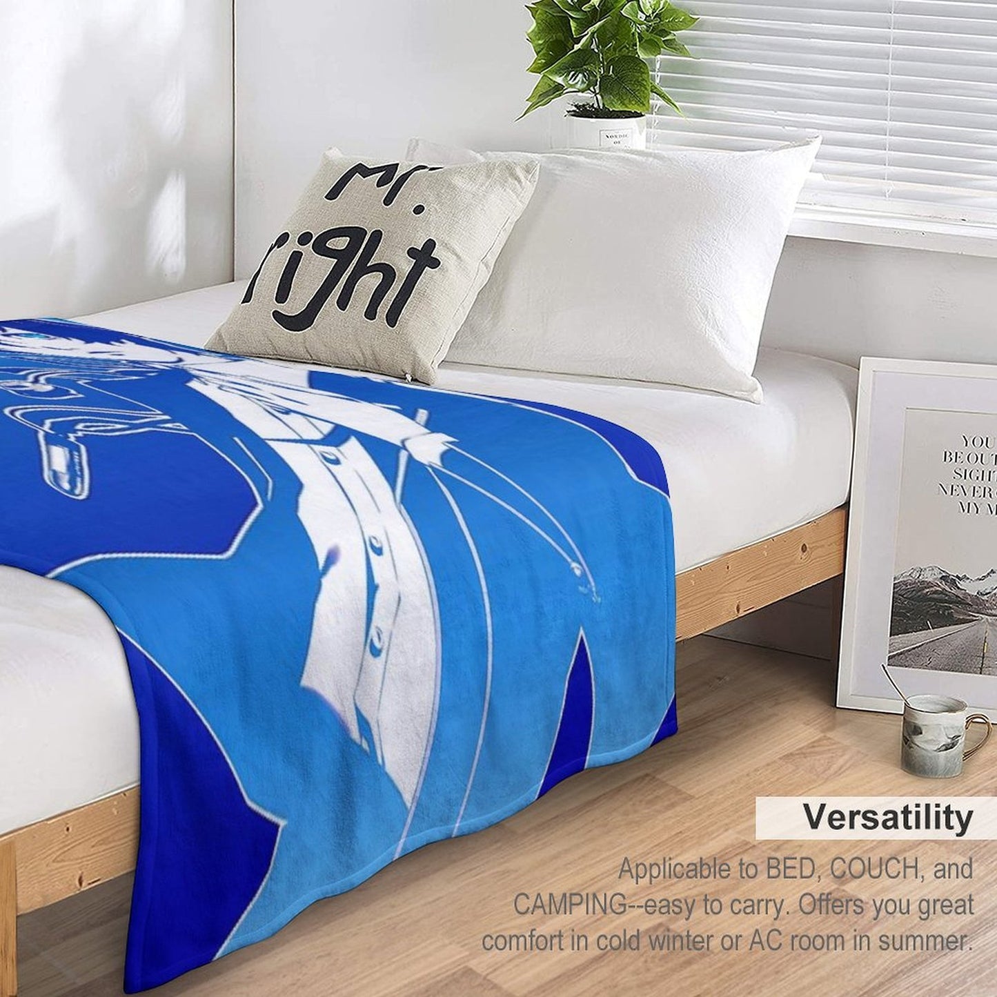 Makoto - Persona 3 Comfort Throw Blanket