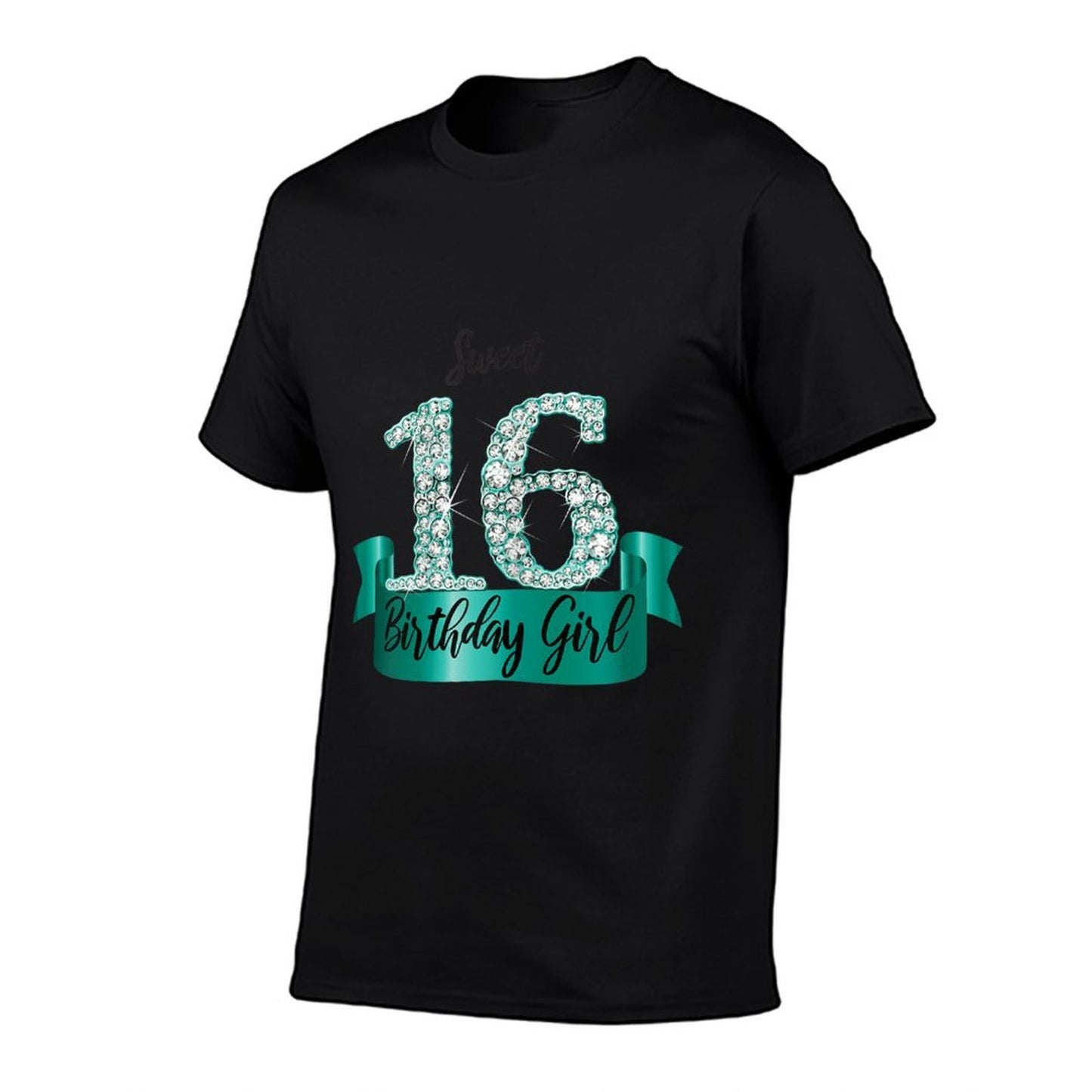 Cute Black Turquoise Sweet 16 Style I 16th Birthday Outfit  Odor-resistant T-Shirt