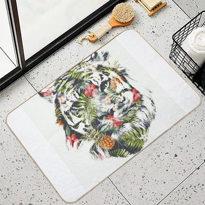 Tropical Tiger  Toxin-Free Bath Mat