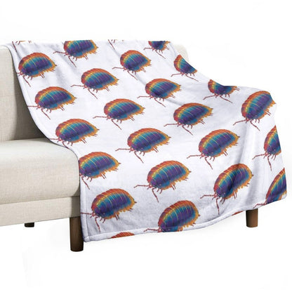 Woodlouse Machine-washable Throw Blanket