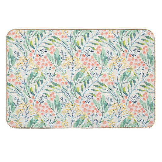 Botanical Garden  Fade-Resistant Bath Mat