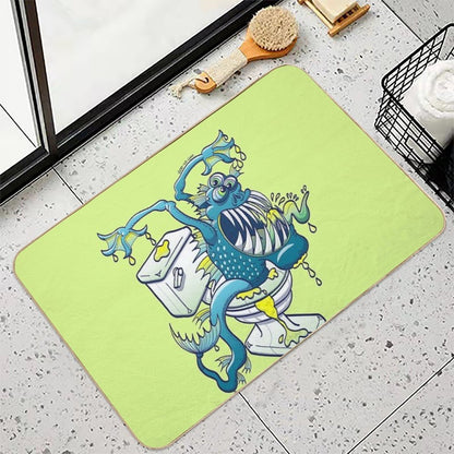 Toilet Monster  Absorbent Bath Mat