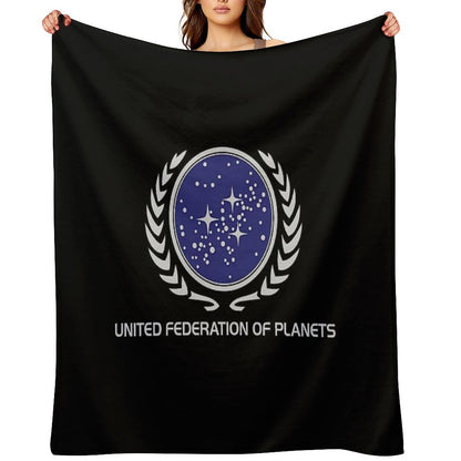United Federation of Planet Quick-dry Throw Blanket