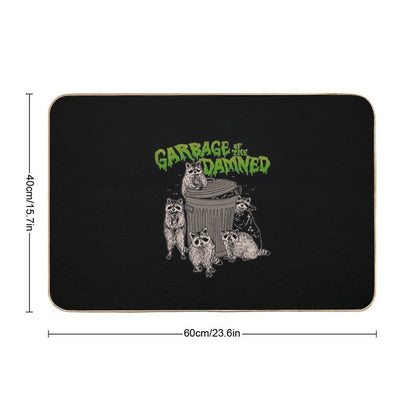 Garbage of The Damned  Easy Maintenance Bath Mat