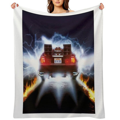 Back to The Futur Easy Care Throw Blanket