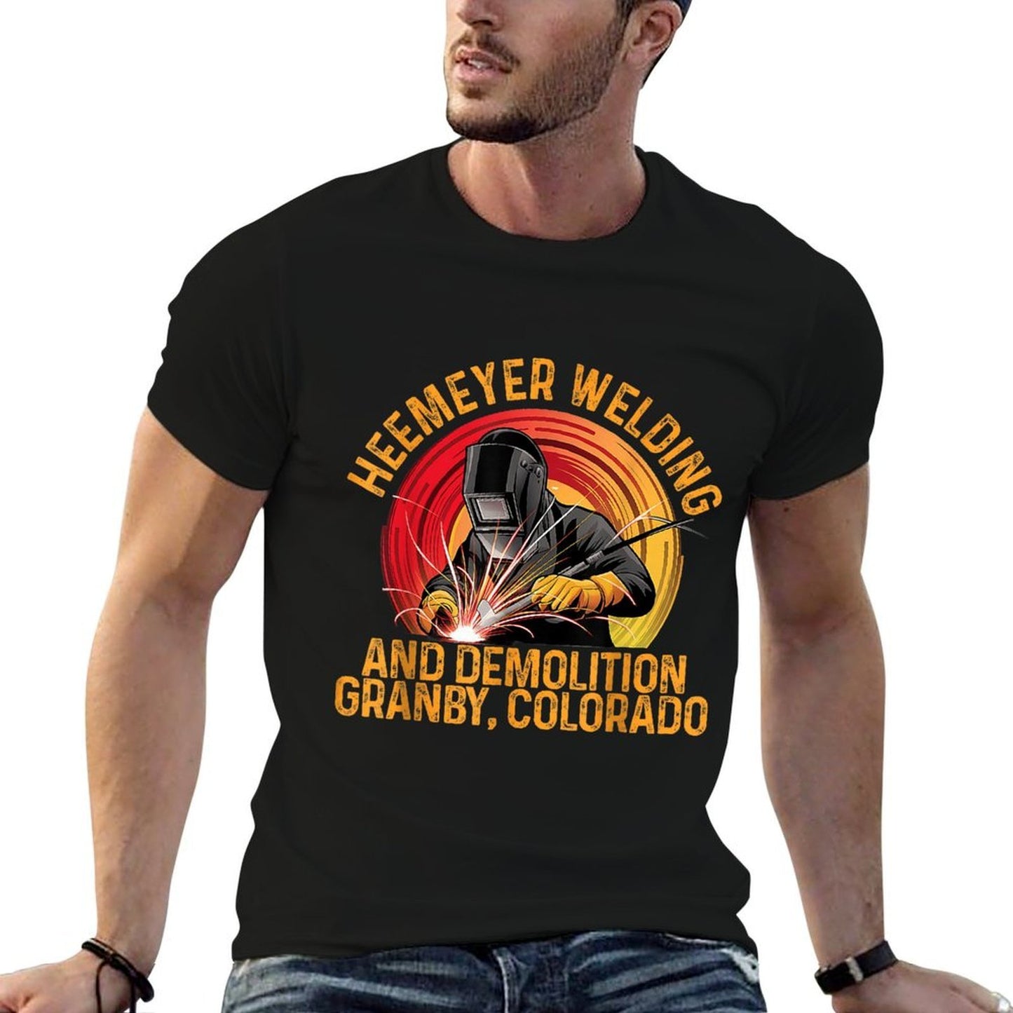 Heemeyer Welding And Demolition Grandby Colorado  Wrinkle-resistant T-Shirt