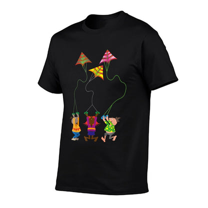 Kite Flying Outdoors Hobby For Adults And Children  Soft T-Shirt