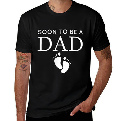 Soon To Be A Dad Unique Father for Would Be Daddy  Slim-fit Cut T-Shirt