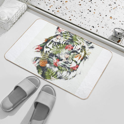 Tropical Tiger  Toxin-Free Bath Mat