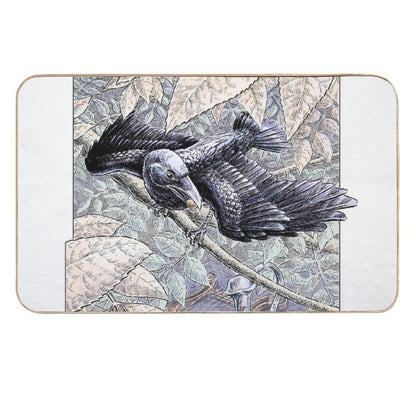 The Crow And The Pitcher  Multi-Purpose Bath Mat