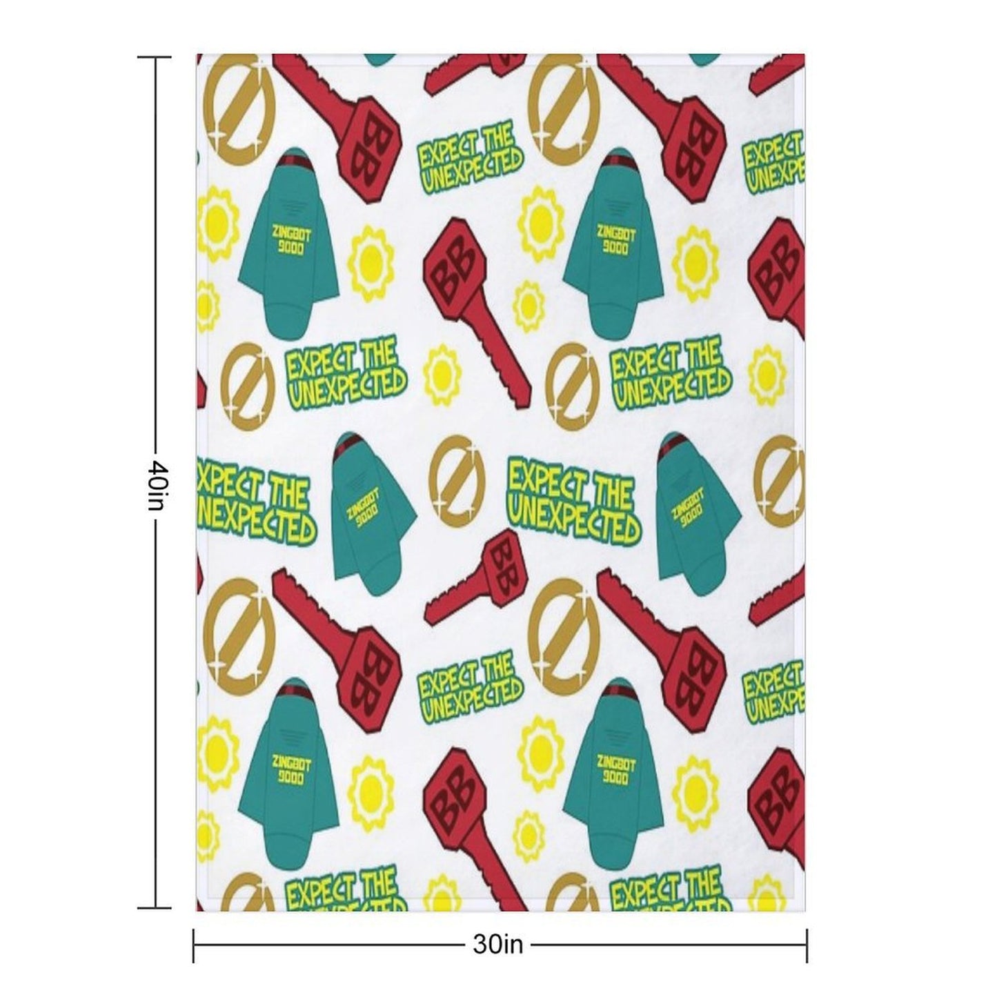Big Brother Icon Pattern Compact Throw Blanket