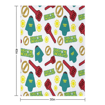 Big Brother Icon Pattern Compact Throw Blanket