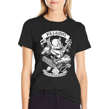 Fantasy RPG - Paladin  Easy-care T-Shirt