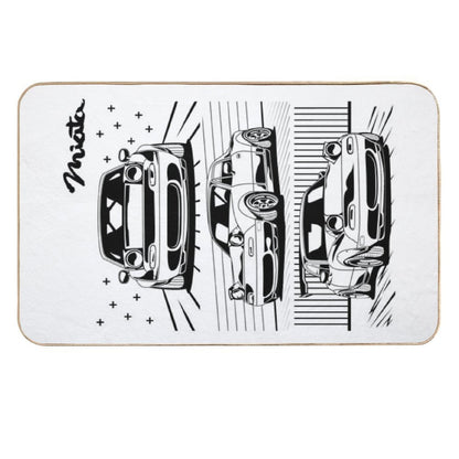 Mazda Miata  Fade-Resistant Bath Mat