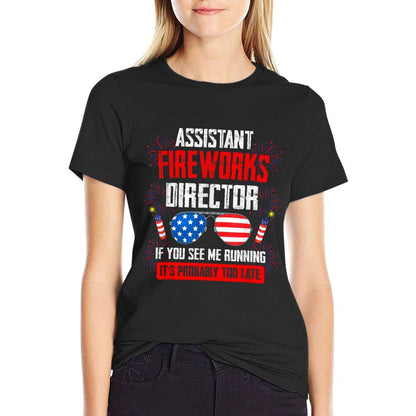 Assistant Fireworks Director If You See Assistant Firework  Eco-friendly Material T-Shirt