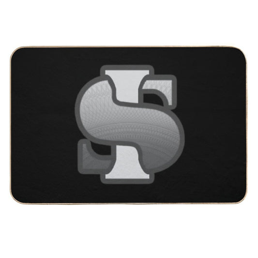 The Schedule  Grayscaled  Anti-Trip Bath Mat