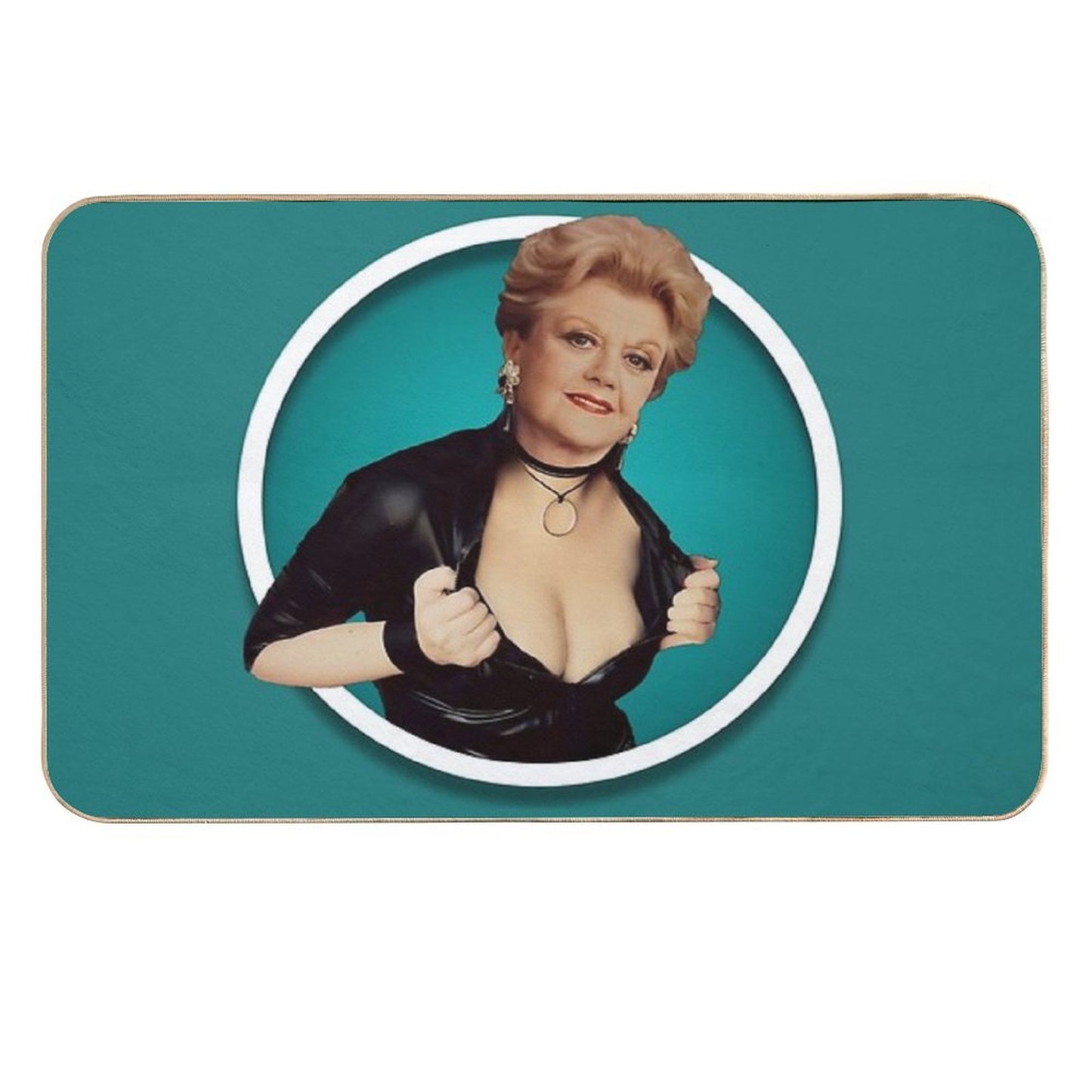 Angela Lansbury- Murder She Wrote  High-Traffic Bath Mat