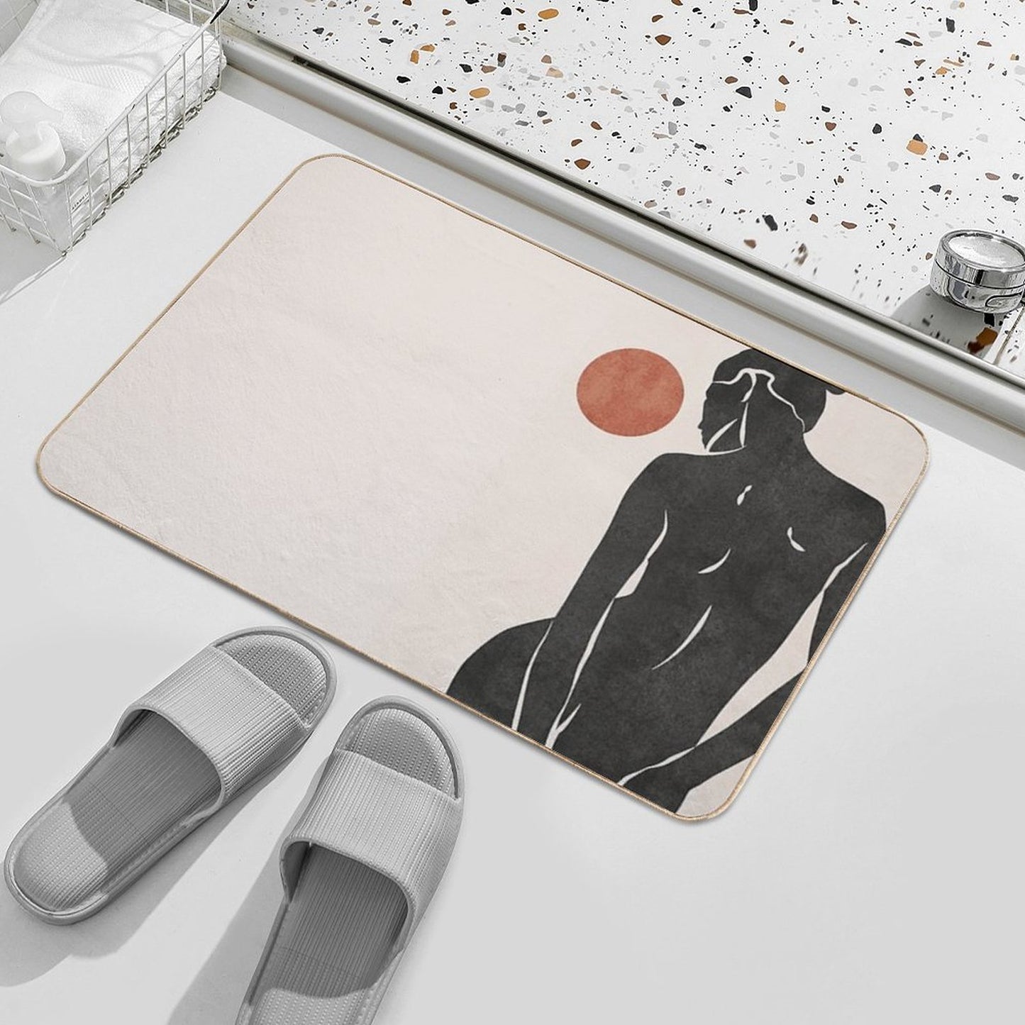 Erotic Art  Odorless Bath Mat