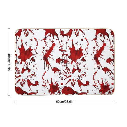 Blood Splatter  High-Traffic Bath Mat