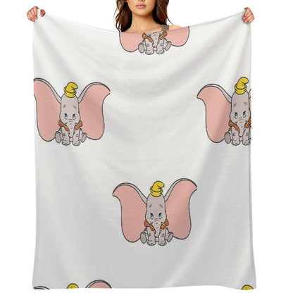 Dumbo Machine-washable Throw Blanket