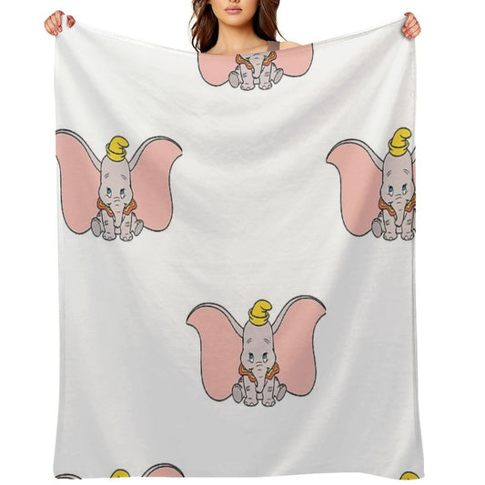 Dumbo Machine-washable Throw Blanket