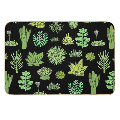 Succulents And Cactus. For Cacti Plant Lover  Multi-Purpose Bath Mat