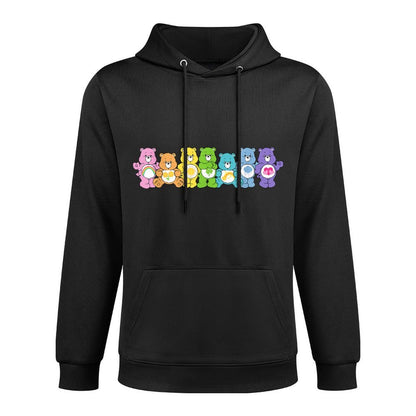 Care Bears Rainbow Kingdom Original Bears Line Up Relaxed Fit Hoodie