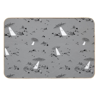 Abduction Party  Repositionable Bath Mat