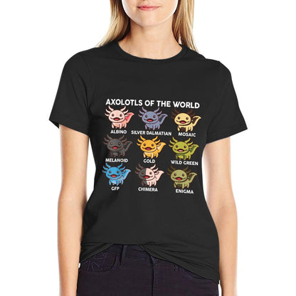 Axolotl-Shirt Axolotl of World Kids  Odor-resistant T-Shirt