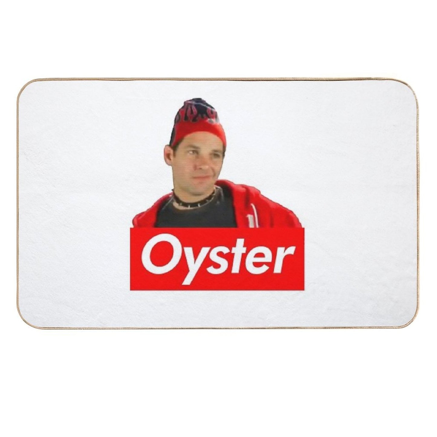 Oyster Smiling  Easy To Clean Bath Mat