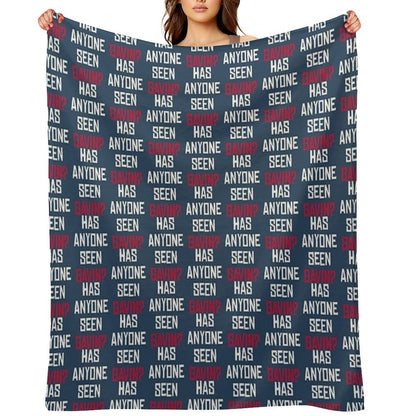 Has Anyone Seen Gavin Machine-washable Throw Blanket