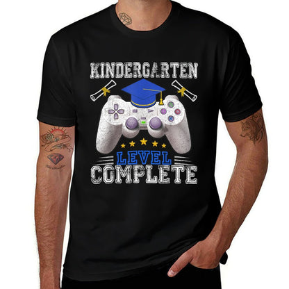 Kindergarten Level Complete Class Of 2025 Graduation  Soft T-Shirt