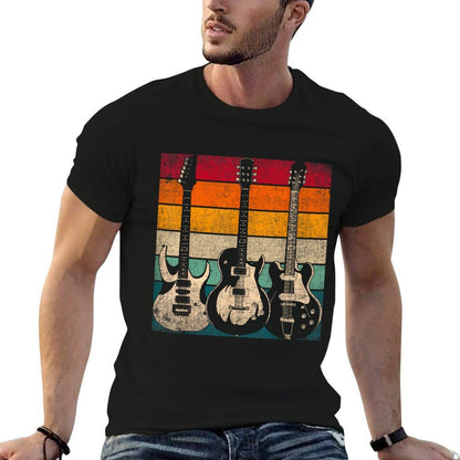 Retro Guitar  Soft T-Shirt
