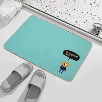 You Up for Some Crimes  Easy To Clean Bath Mat