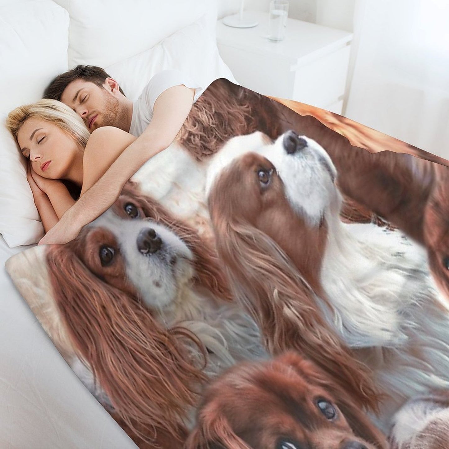 Cavalier King Charles All-season Throw Blanket