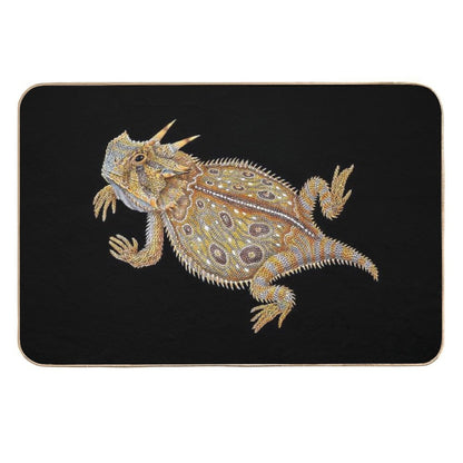 Horned Lizard  High-Traffic Bath Mat