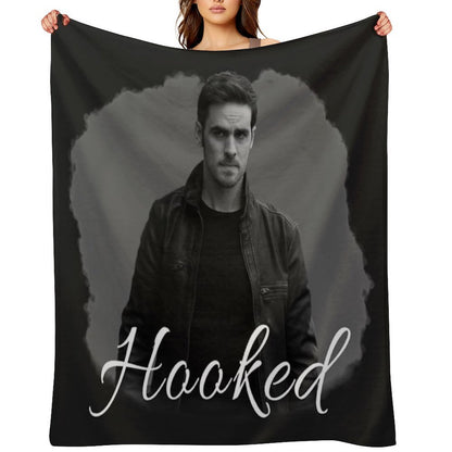 Hooked Sustainable Throw Blanket