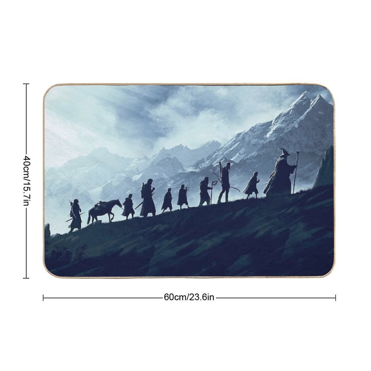 Fellowship Holy  Repositionable Bath Mat