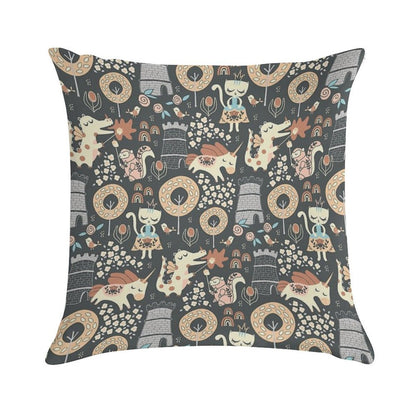 Animal Kingdom Soft Shrink-Resistant Throw Pillow