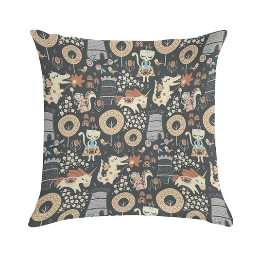 Animal Kingdom Soft Shrink-Resistant Throw Pillow
