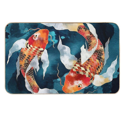 Metallic Koi  Eco-Friendly Bath Mat